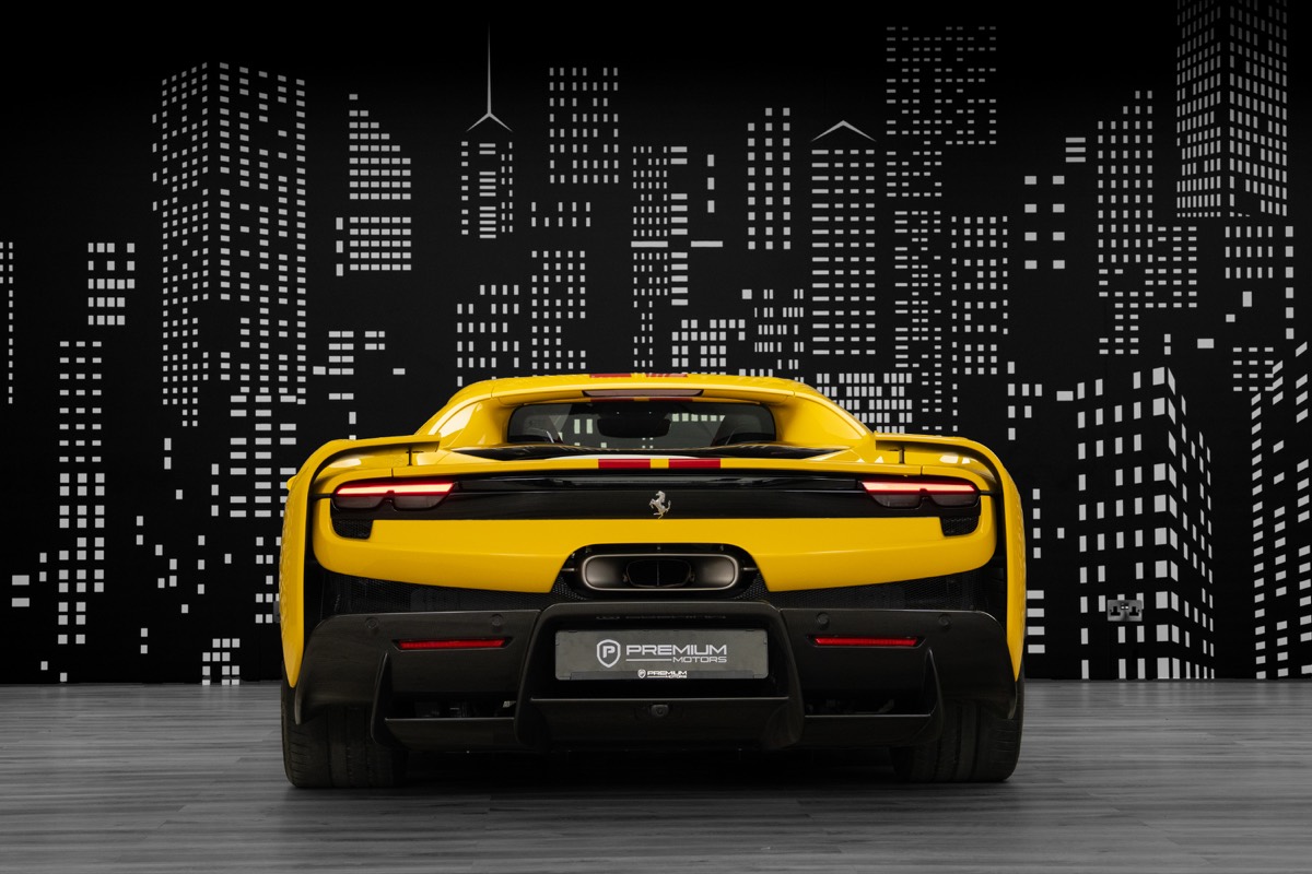 2026 Ferrari 296 Speciale — Yellow for Sale in Dubai — gallery photograph 5