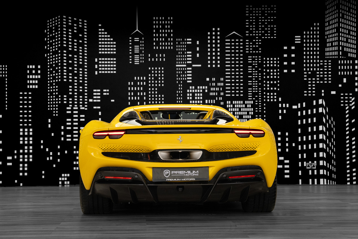 Used 2024 Ferrari 296 GTS — Atelier — Yellow for Sale in Dubai — gallery photograph 5