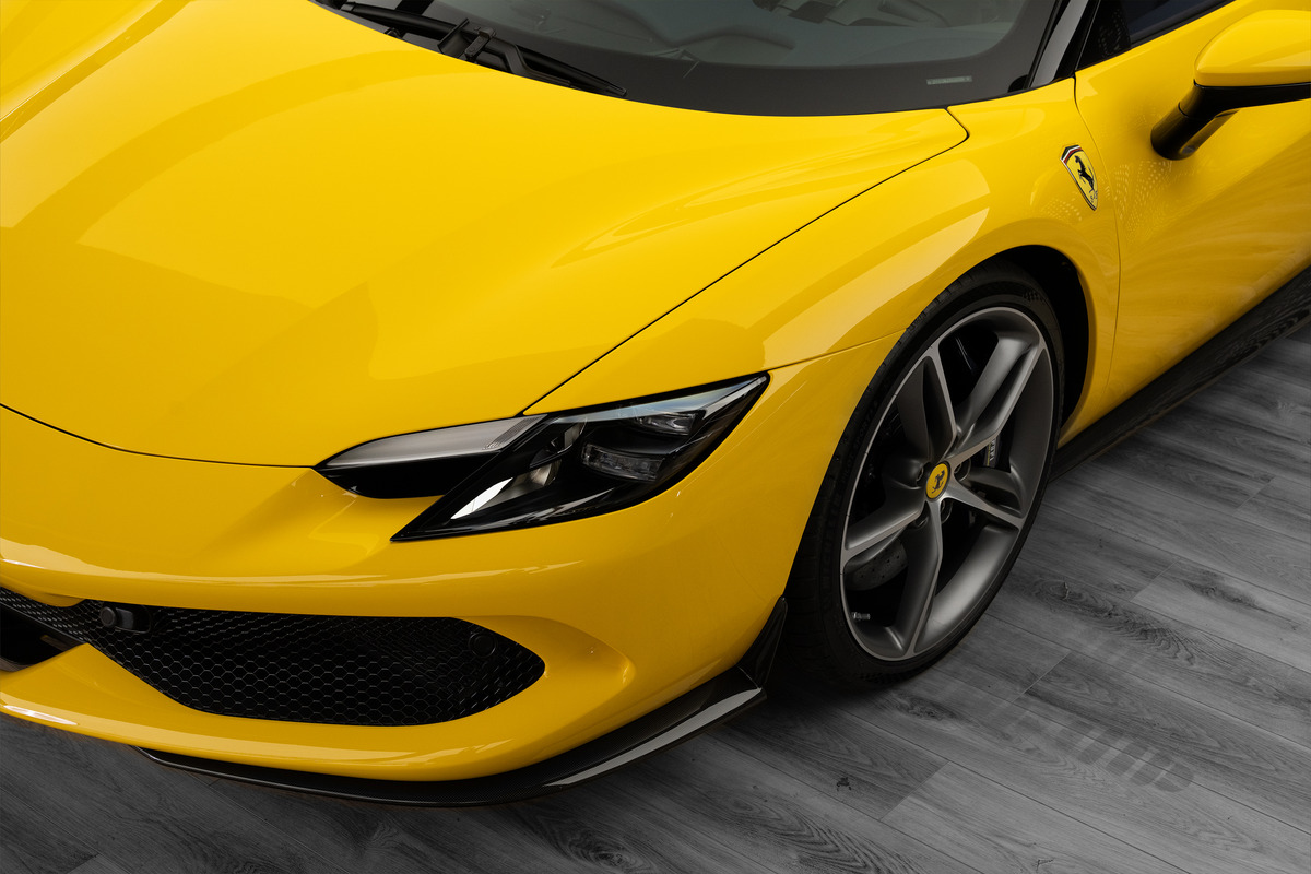 Used 2024 Ferrari 296 GTS — Atelier — Yellow for Sale in Dubai — gallery photograph 7