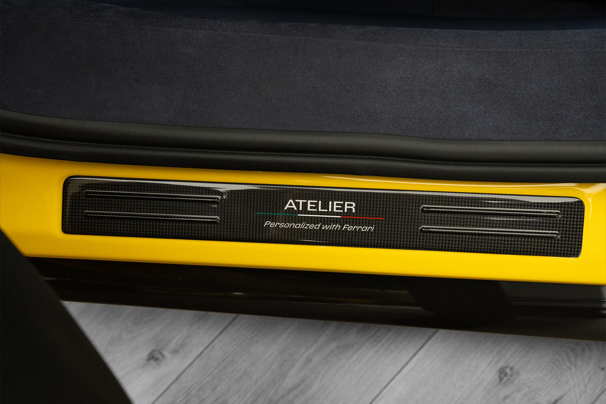Used 2024 Ferrari 296 GTS — Atelier — Yellow for Sale in Dubai — gallery photograph 14