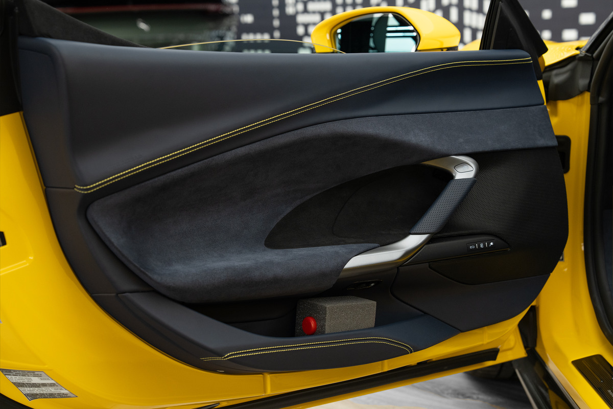 Used 2024 Ferrari 296 GTS — Atelier — Yellow for Sale in Dubai — gallery photograph 15
