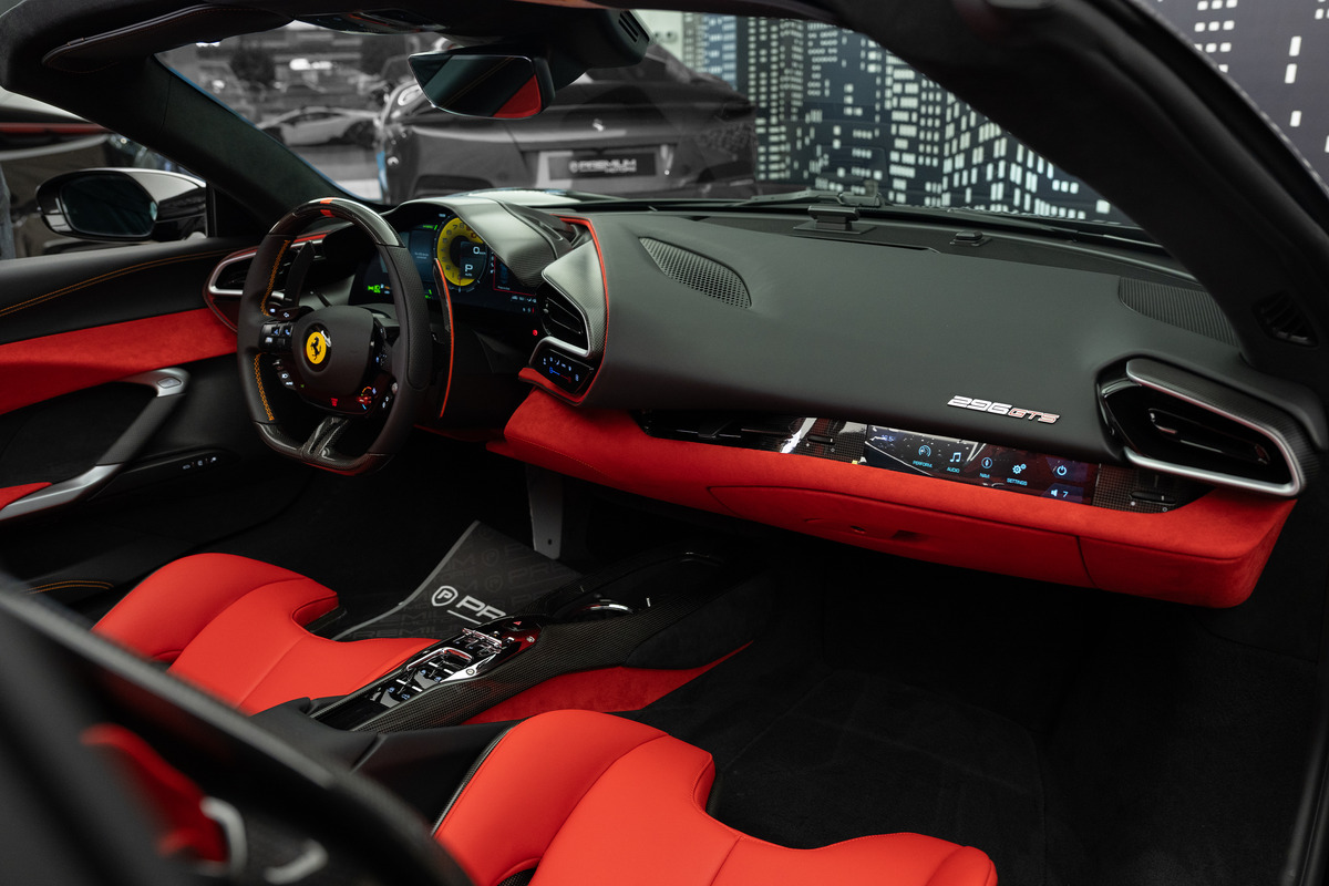 Used 2025 Ferrari 296 GTS — Black for Sale in Dubai — gallery photograph 10