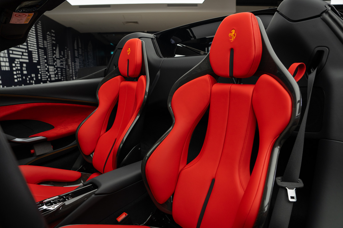 Used 2025 Ferrari 296 GTS — Black for Sale in Dubai — gallery photograph 11