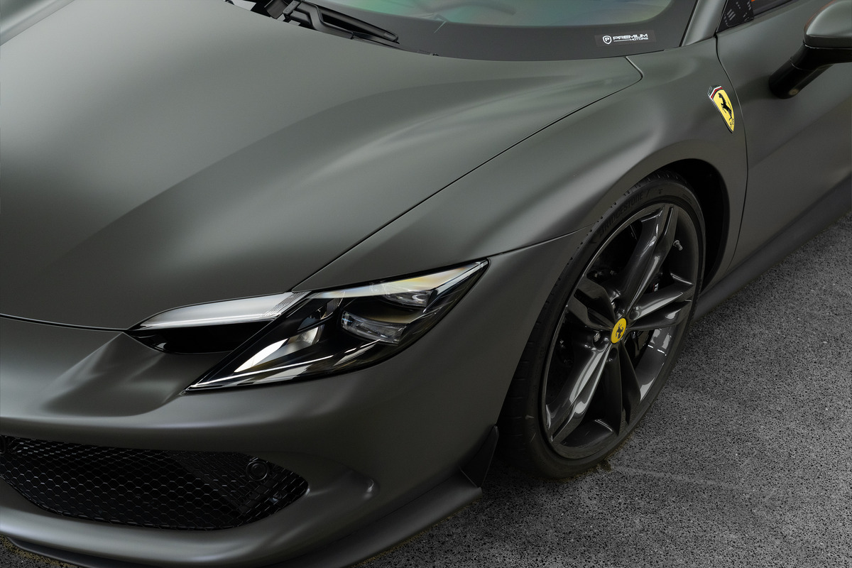 Used 2025 Ferrari 296 GTS — Grey for Sale in Dubai — gallery photograph 7