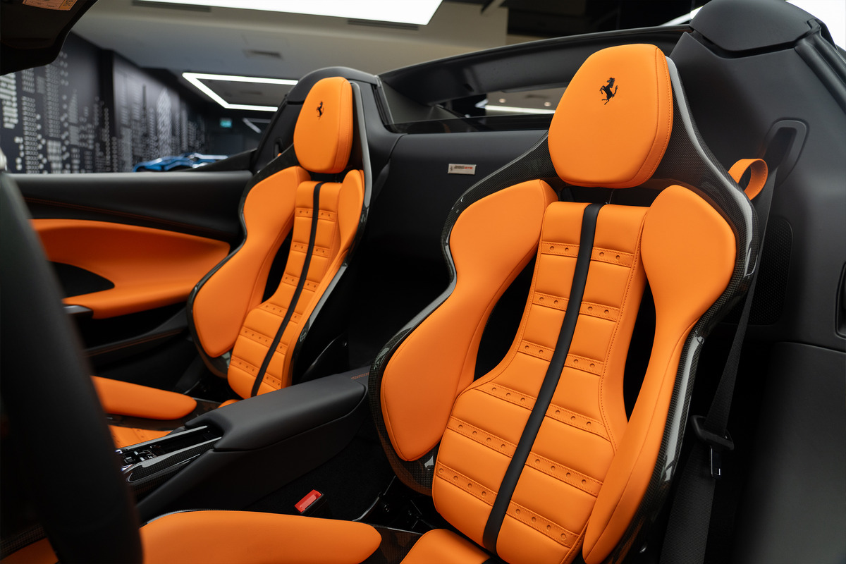 Used 2025 Ferrari 296 GTS — Grey for Sale in Dubai — gallery photograph 10
