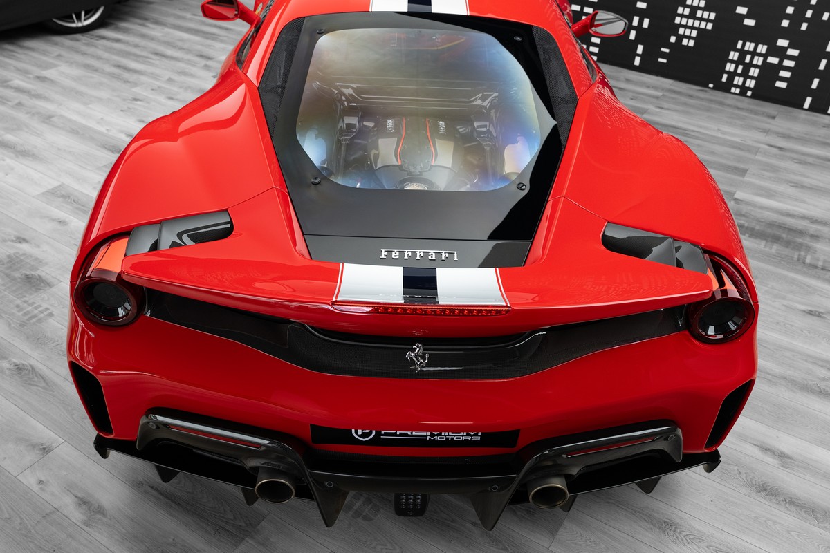 Used 2019 Ferrari 488 Pista — Red for Sale in Dubai — gallery photograph 9