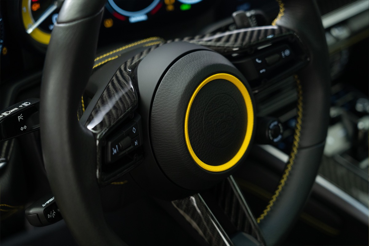 Used 2023 Porsche 911 Turbo S — Brabus Rocket 900R — Yellow for Sale in Dubai — gallery photograph 11