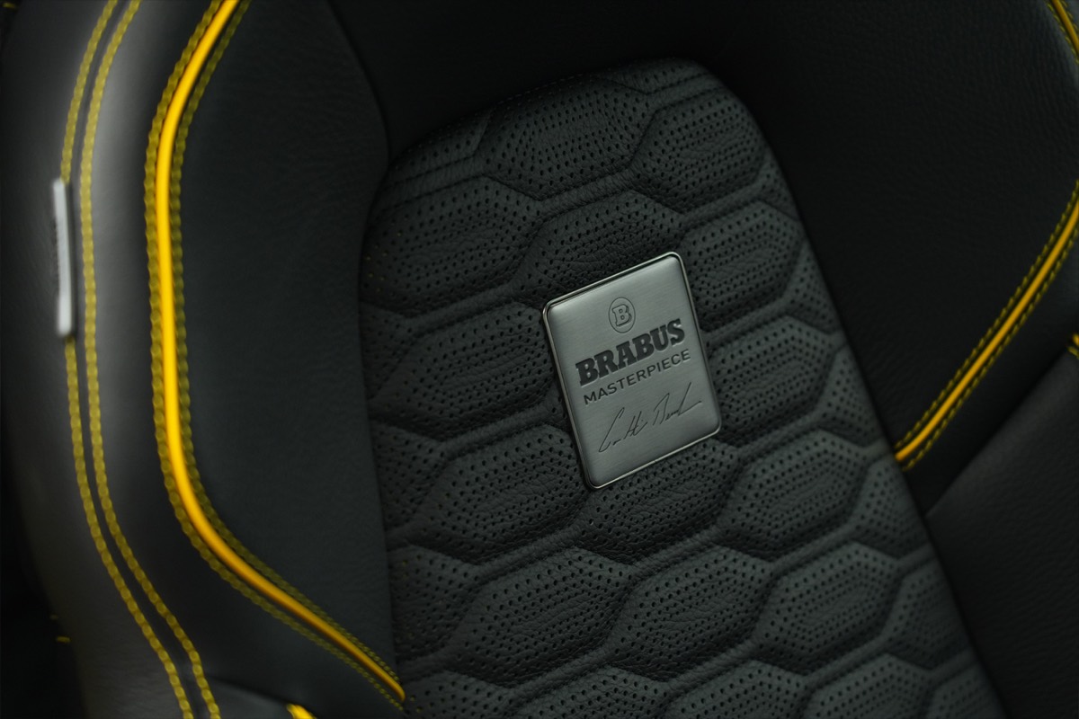 Used 2023 Porsche 911 Turbo S — Brabus Rocket 900R — Yellow for Sale in Dubai — gallery photograph 13