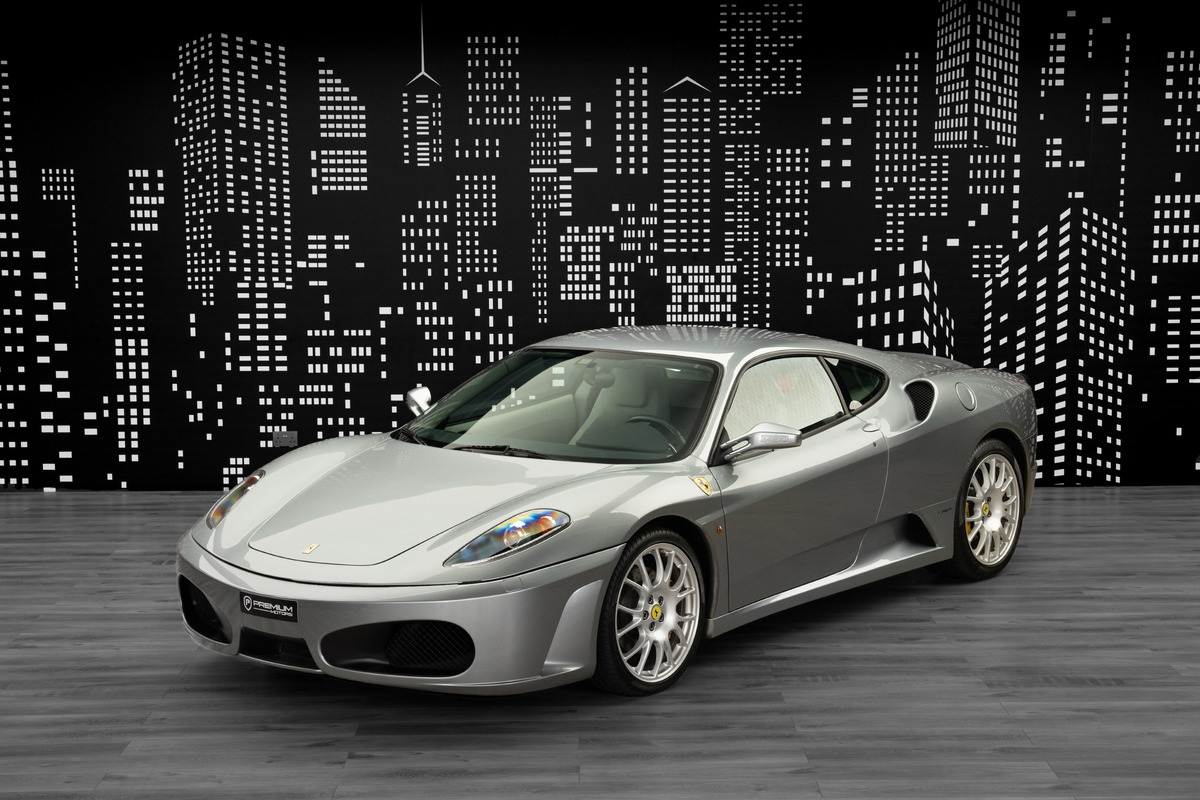 2007 Ferrari F430 Berlinetta in Grey — front three-quarter view