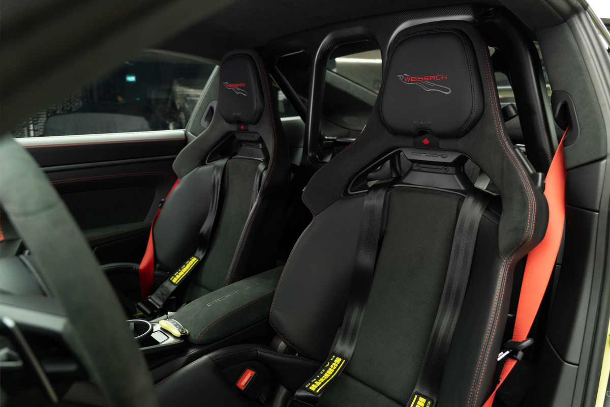 2025 Porsche 992.2 GT3 — Weissach — Yellow for Sale in Dubai — gallery photograph 10