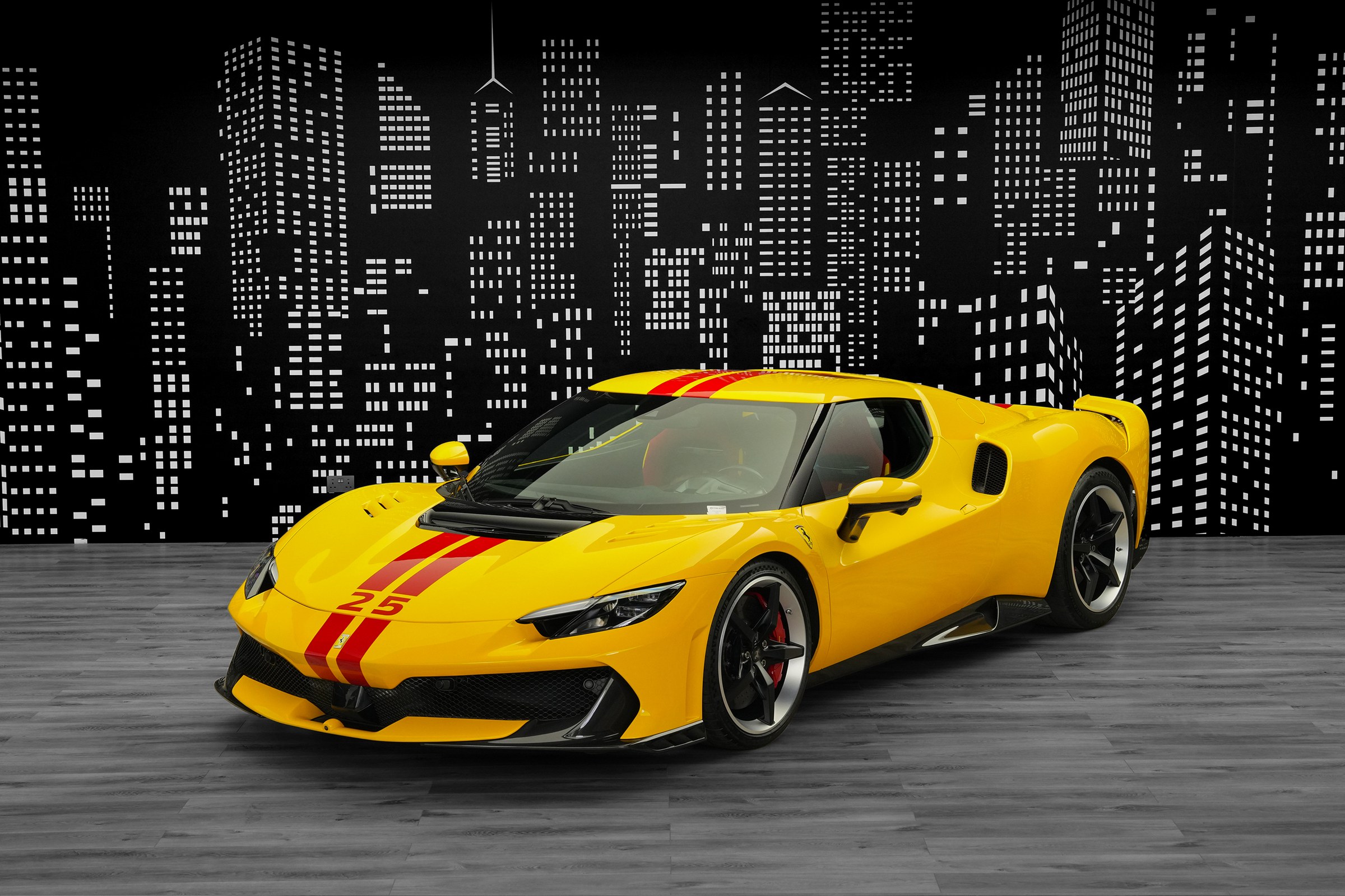 2026 Ferrari 296 Speciale — Yellow for Sale in Dubai — Yellow exterior