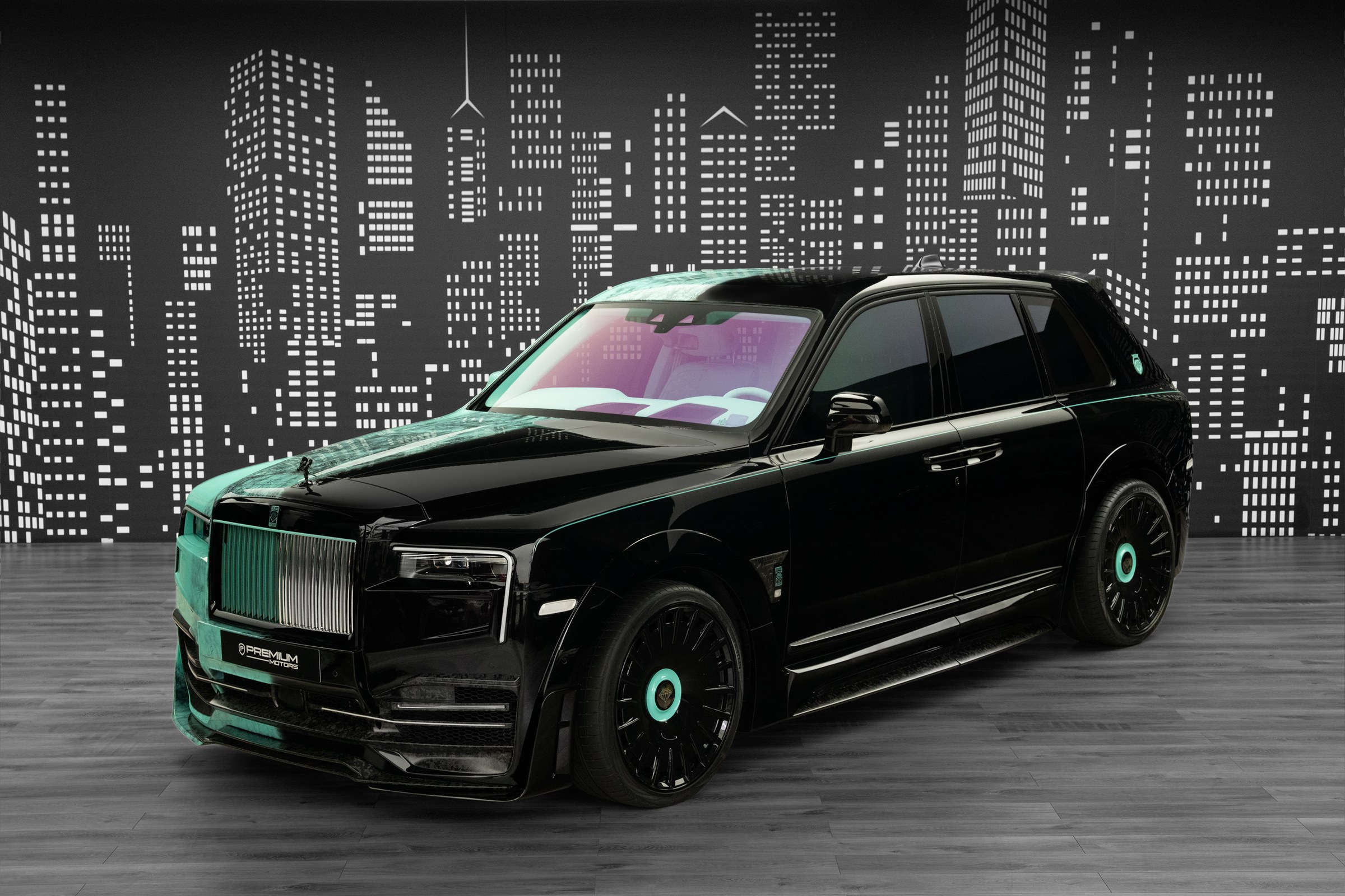 Used 2024 Rolls-Royce Cullinan — Onyx Special Order — Black for Sale in Dubai — Black exterior