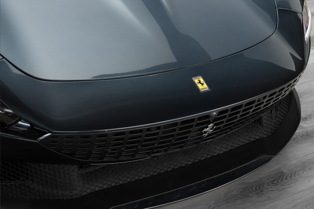 Used 2023 Ferrari Roma — Blue for Sale in Dubai — gallery photograph 15