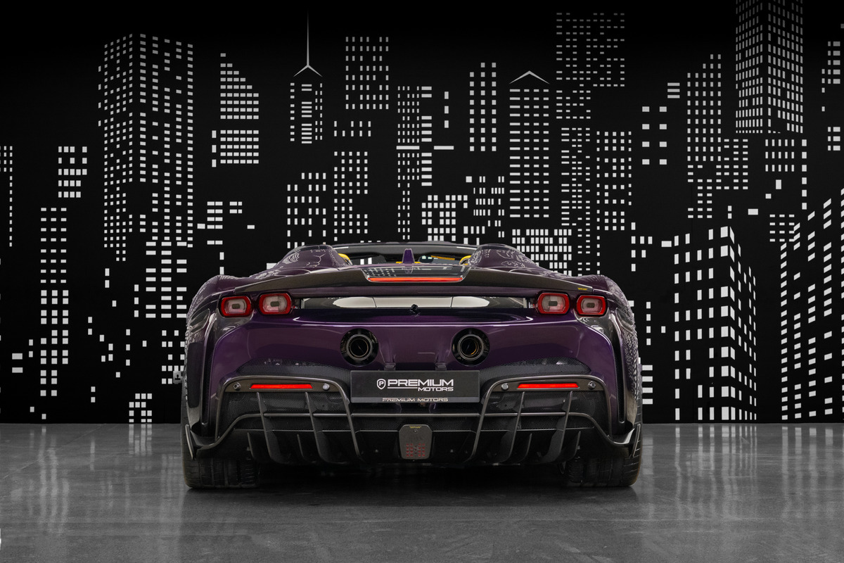 2025 Ferrari SF90 Spider — Keyvany — Purple for Sale in Dubai — gallery photograph 5