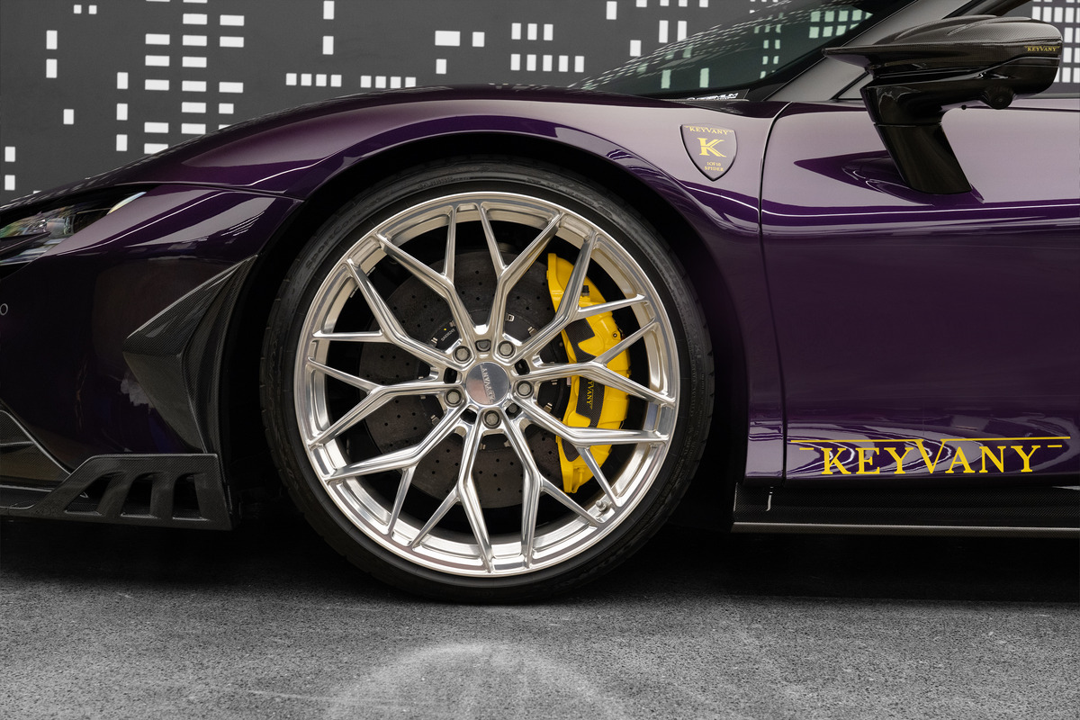 2025 Ferrari SF90 Spider — Keyvany — Purple for Sale in Dubai — gallery photograph 6