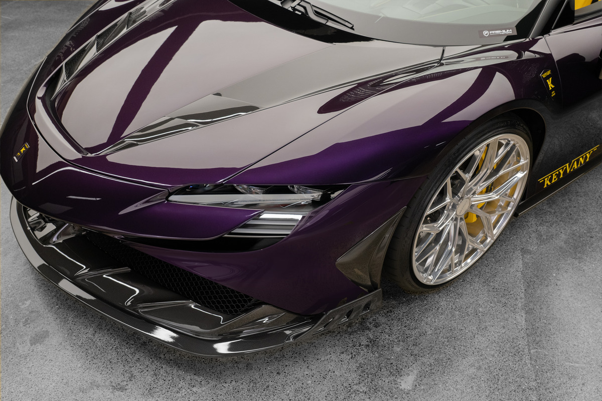 2025 Ferrari SF90 Spider — Keyvany — Purple for Sale in Dubai — gallery photograph 7
