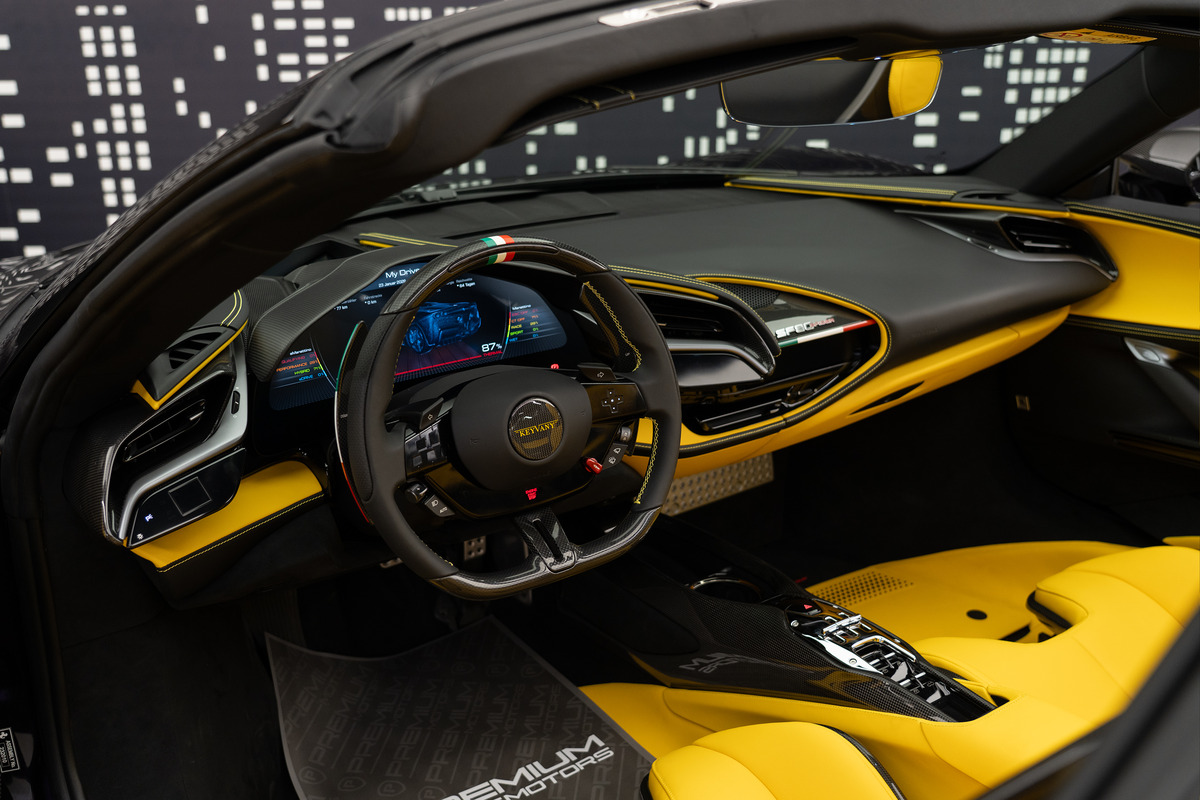 2025 Ferrari SF90 Spider — Keyvany — Purple for Sale in Dubai — gallery photograph 12