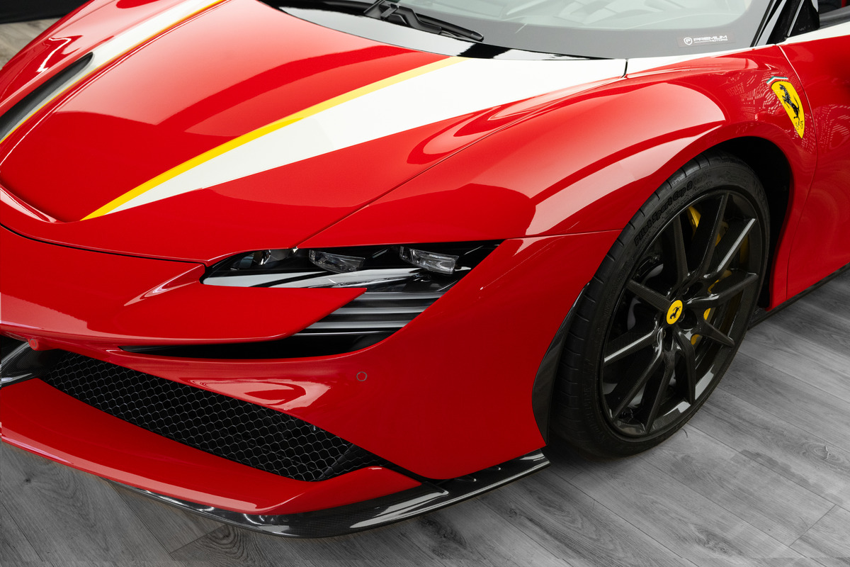 Used 2023 Ferrari SF90 Spider — Assetto Fiorano — Red for Sale in Dubai — gallery photograph 7