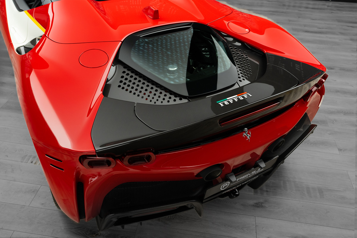 Used 2023 Ferrari SF90 Spider — Assetto Fiorano — Red for Sale in Dubai — gallery photograph 8