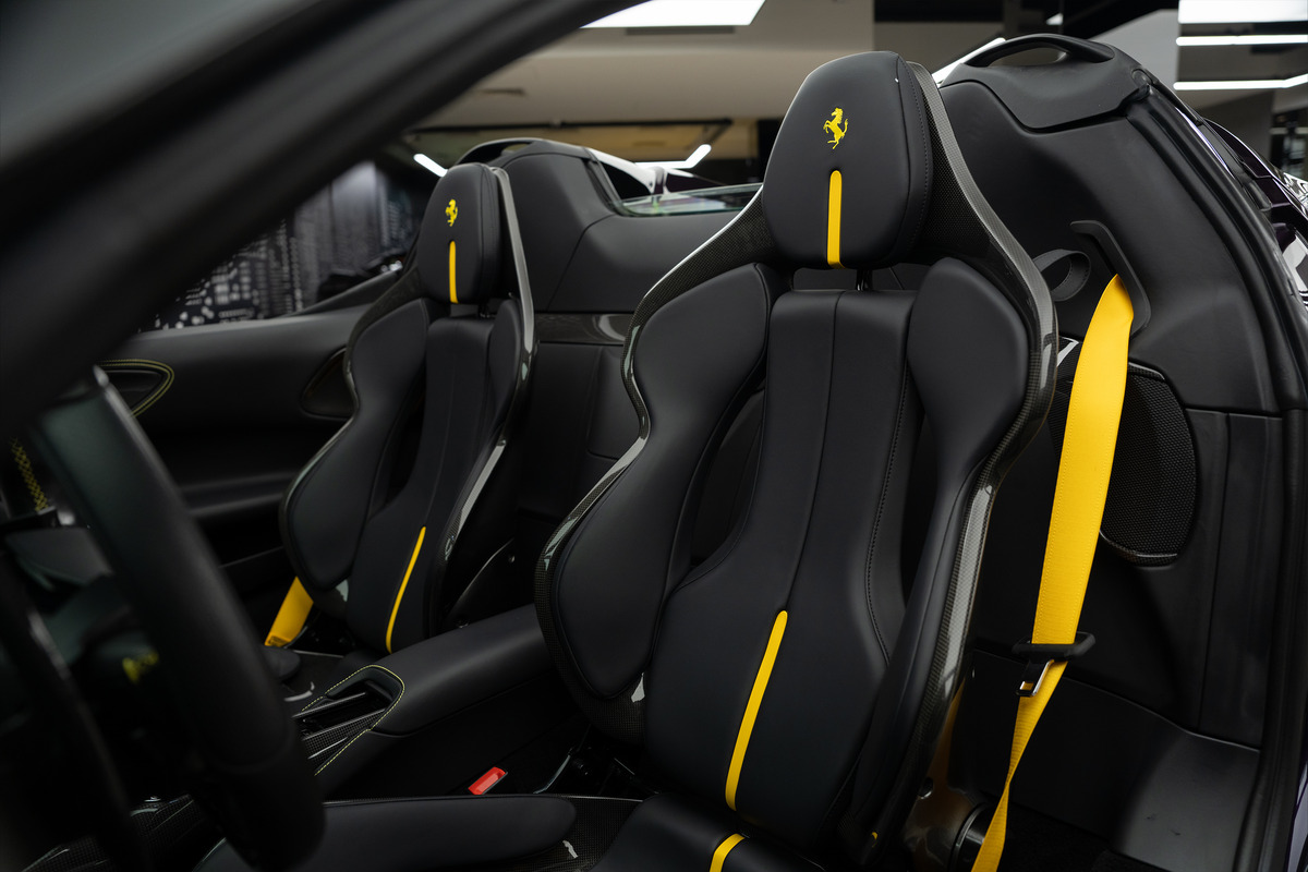Used 2024 Ferrari SF90 Spider — Purple for Sale in Dubai — gallery photograph 11