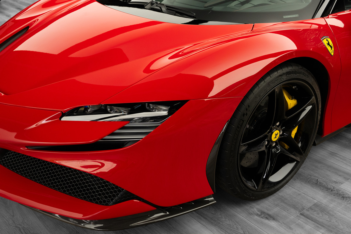 Used 2022 Ferrari SF90 Stradale — Red for Sale in Dubai — gallery photograph 7